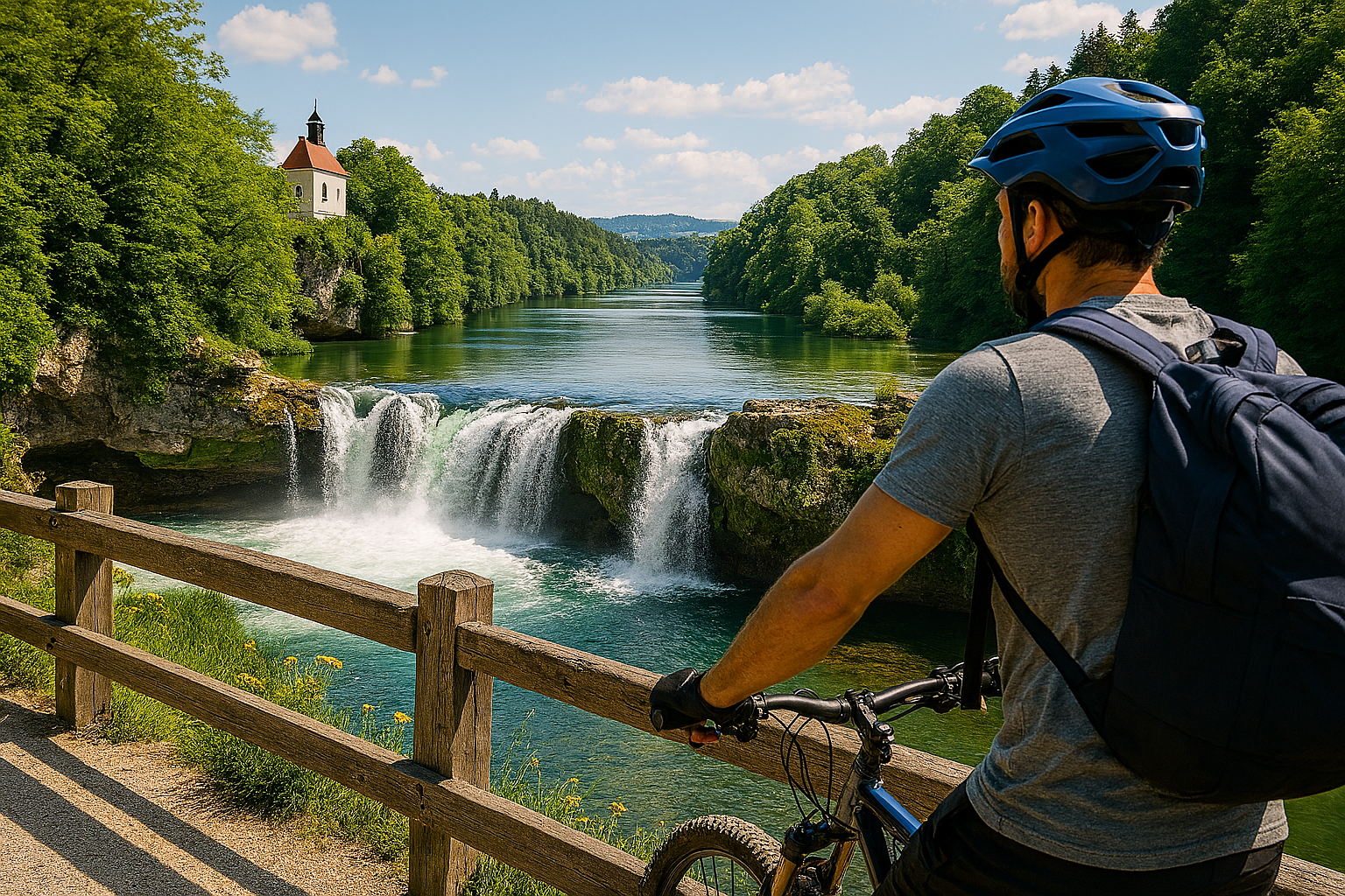 Radtour vom Hotel Gasthof Enichlmayr zum Traunfall