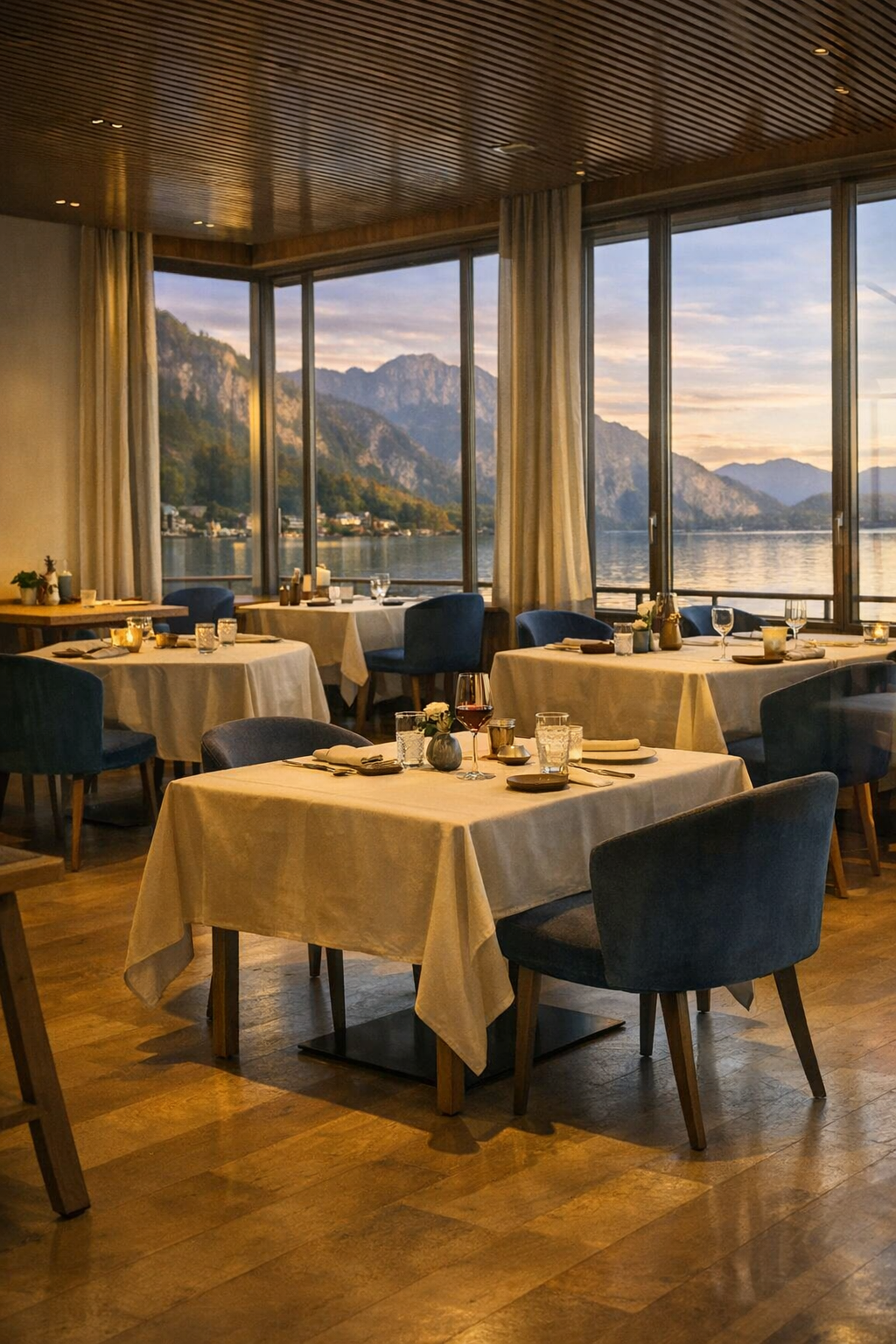 Haubenlokal „Bootshaus Traunkirchen“ – Spitzenküche am Traunsee